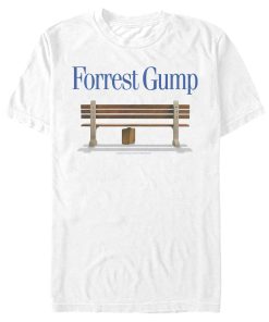 Men’s Forrest Gump Iconic Bench T-Shirt