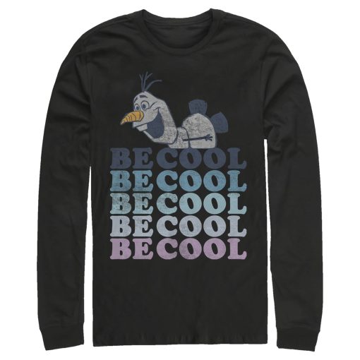 Men’s Frozen 2 Olaf Be Cool Long Sleeve Shirt