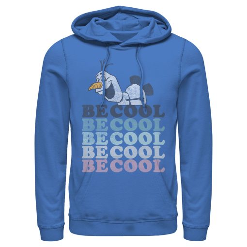 Men’s Frozen 2 Olaf Be Cool Pull Over Hoodie