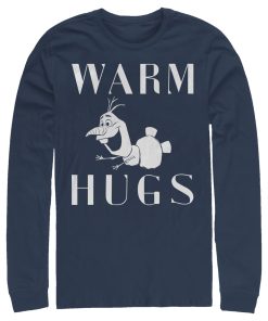 Men’s Frozen 2 Olaf Warm Hugs Long Sleeve Shirt