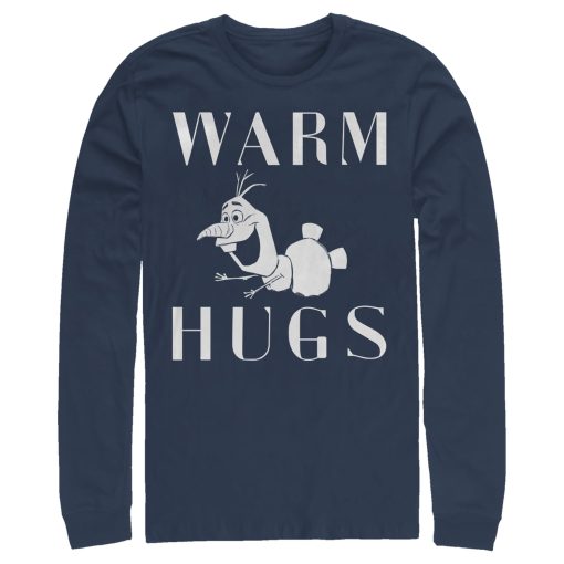 Men’s Frozen 2 Olaf Warm Hugs Long Sleeve Shirt