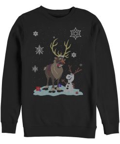 Men’s Frozen Christmas Sweater Friends Sweatshirt