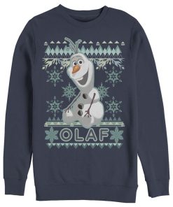 Men’s Frozen Ugly Christmas Olaf Sweatshirt