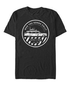 Men’s Ghostbusters Ecto-1 Wagon Logo T-Shirt