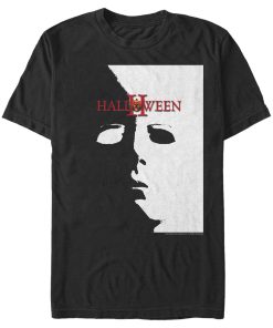 Men’s Halloween II Michael Myers Mask Poster T-Shirt