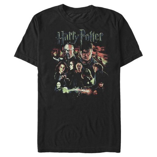 Men’s Harry Potter Character Group Shot T-Shirt