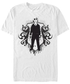 Men’s Harry Potter Draco Malfoy Splatter Print T-Shirt
