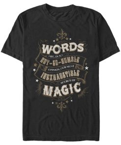 Men’s Harry Potter Dumbledore Humble Wisdom T-Shirt