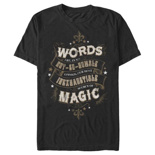 Men’s Harry Potter Dumbledore Humble Wisdom T-Shirt