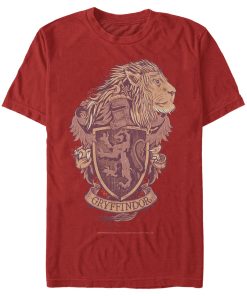 Men’s Harry Potter Gryffindor Coat of Arms T-Shirt