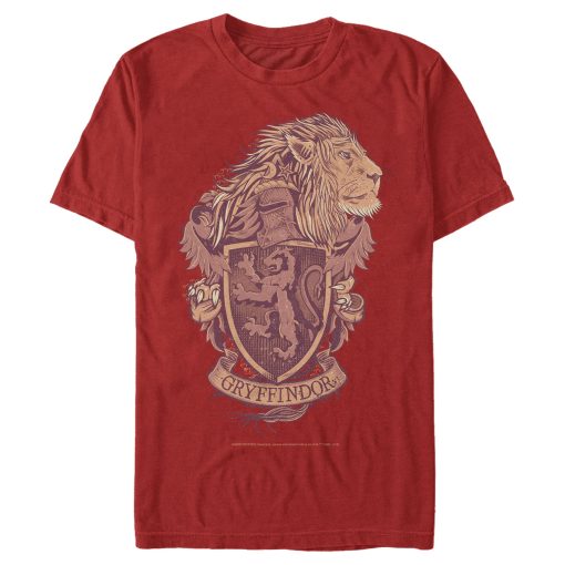 Men’s Harry Potter Gryffindor Coat of Arms T-Shirt