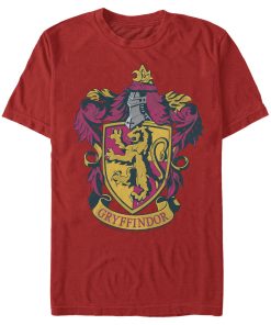 Men’s Harry Potter Gryffindor Ornate Crest T-Shirt