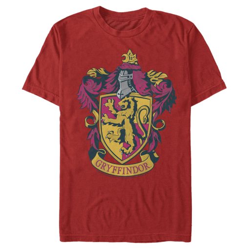 Men’s Harry Potter Gryffindor Ornate Crest T-Shirt