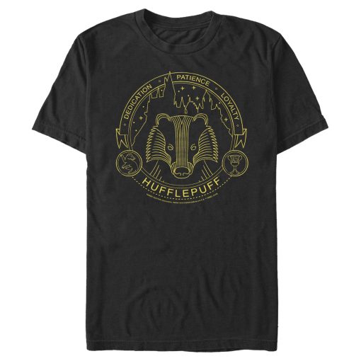 Men’s Harry Potter Hufflepuff House Emblem T-Shirt