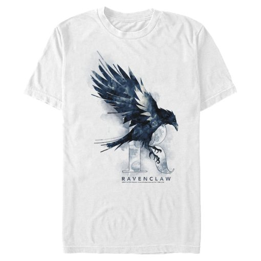 Men’s Harry Potter Ravenclaw Bird Watercolor T-Shirt