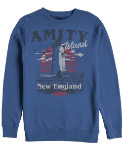 Men’s Jaws Amity Island Tourist Lighthouse Sweatshirt