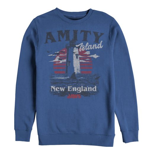 Men’s Jaws Amity Island Tourist Lighthouse Sweatshirt