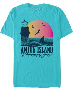 Men’s Jaws Amity Island Tourist Welcome T-Shirt