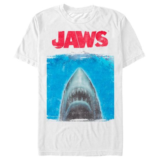 Men’s Jaws Shark Movie Poster T-Shirt