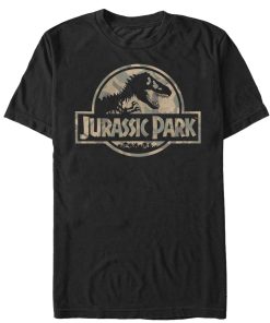 Men’s Jurassic Park Camo Logo T-Shirt