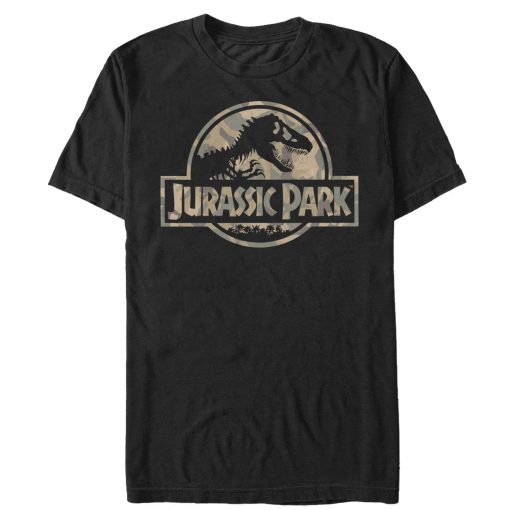 Men’s Jurassic Park Camo Logo T-Shirt