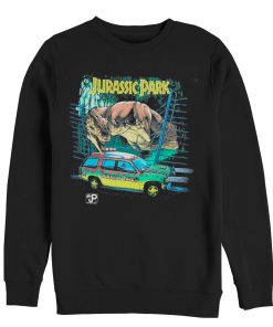 Men’s Jurassic Park Car Chase Scene Sweatshirt