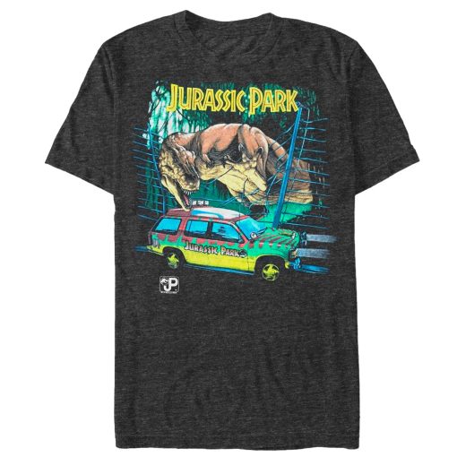 Men’s Jurassic Park Car Chase Scene T-Shirt