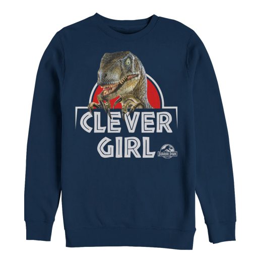 Men’s Jurassic Park Clever Girl Raptor Sweatshirt