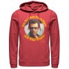Men’s Jurassic Park Dr. Malcolm Right all the Time Pull Over Hoodie