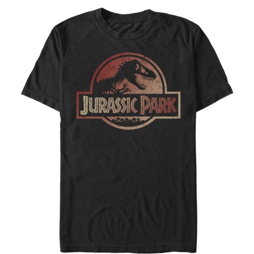 Men’s Jurassic Park Earth Tone Logo T-Shirt