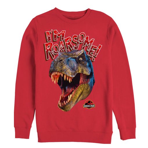 Men’s Jurassic Park I’m Roarsome T.Rex Sweatshirt