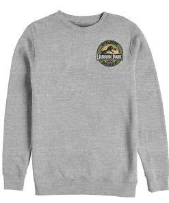 Men’s Jurassic Park Park Staff Patch Sweatshirt