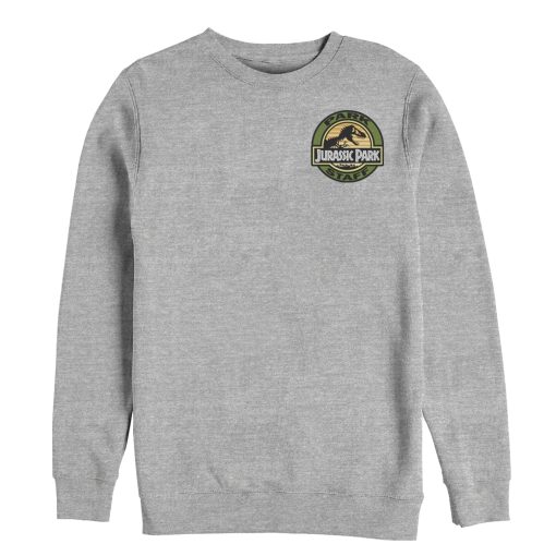 Men’s Jurassic Park Park Staff Patch Sweatshirt