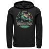 Men’s Jurassic Park Rainbow Emblem Pull Over Hoodie