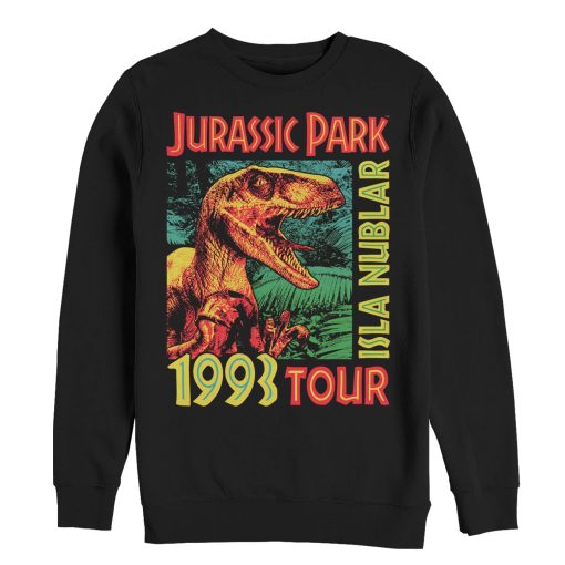 Men’s Jurassic Park Raptor 9Isla Nublar Tour Sweatshirt