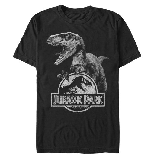 Men’s Jurassic Park Raptor Logo T-Shirt