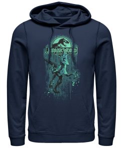 Men’s Jurassic Park Raptor on the Loose Pull Over Hoodie