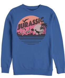 Men’s Jurassic Park Retro Postcard Sweatshirt