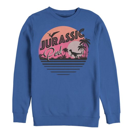 Men’s Jurassic Park Retro Postcard Sweatshirt