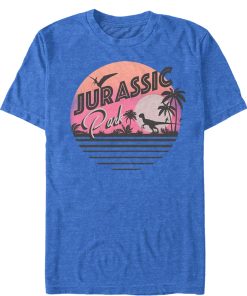 Men’s Jurassic Park Retro Postcard T-Shirt
