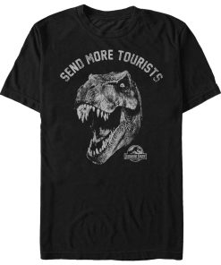 Men’s Jurassic Park Send More Tourists T-Shirt