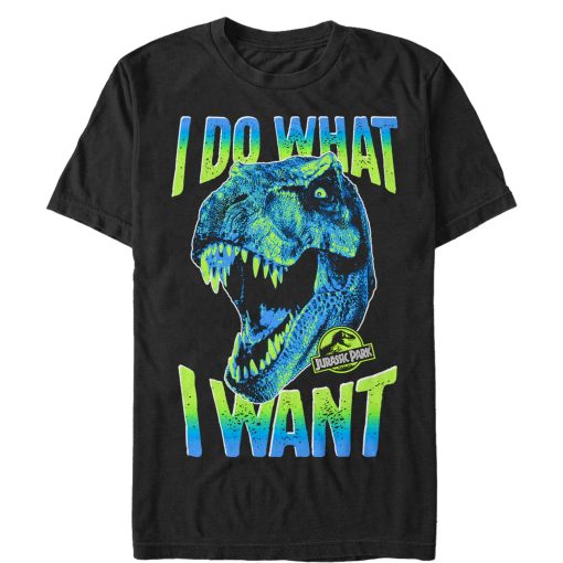 Men’s Jurassic Park T. Rex Do What I Want T-Shirt