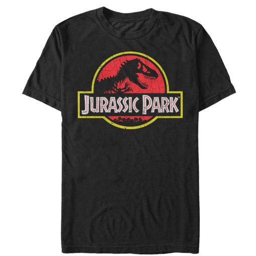 Men’s Jurassic Park T Rex Logo T-Shirt