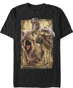 Men’s Jurassic World Dinosaur Collage T-Shirt