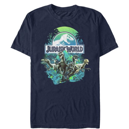 Men’s Jurassic World Dinosaur Nature Scene T-Shirt