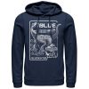 Men’s Jurassic World Fallen Kingdom Blue Details Pull Over Hoodie