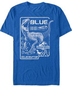 Men’s Jurassic World Fallen Kingdom Blue Details T-Shirt