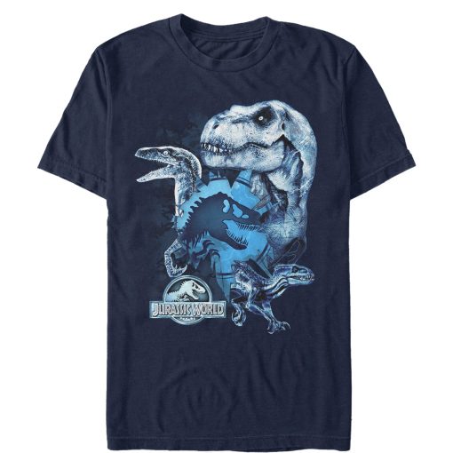 Men’s Jurassic World Fallen Kingdom Dinosaur Frost T-Shirt