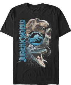 Men’s Jurassic World Fallen Kingdom Dinosaur Montage T-Shirt
