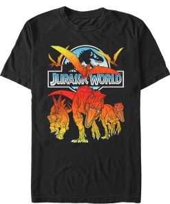 Men’s Jurassic World Fallen Kingdom Fire Dinosaurs T-Shirt